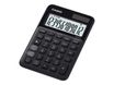 Casio MS-20UC - Calculadora de sobremesa - 12 dígitos - panel solar, batería - negro