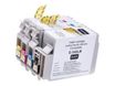 UPrint E-34XL PACK - Paquete de 4 - negro, amarillo, cián, magenta - compatible - cartucho de tinta - para Epson WorkForce Pro WF-3720, WF-3720DWF, WF-3725DWF