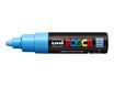 POSCA PC-7M - Marcador - permanente - azul claro - tinta pigmentada al agua - 4.5-5.5 mm - grande