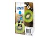 Epson 202XL - 8.5 ml - gran capacidad - cián - original - blíster - cartucho de tinta - para Expression Premium XP-6000, XP-6005, XP-6100, XP-6105