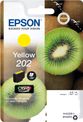 Epson 202 - 4.1 ml - amarillo - original - cartucho de tinta - para Expression Premium XP-6000, XP-6005, XP-6100, XP-6105