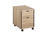 Gautier office MAMBO - Pedestal - móvil - 2 cajones - sonoma