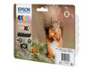 Epson 378XL Multipack - Paquete de 6 - XL - negro, amarillo, cián, magenta, magenta claro, cián claro - original - blíster - cartucho de tinta - para Expression Home XP-8605, XP-8606; Expression Photo XP-8500, XP-8505, XP-8700
