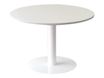 Paperflow Easydesk - Mesa - redondo - blanco - blanco base