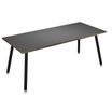 Artarredi Leonardo - Escritorio - rectangular - antracita - negro mate base