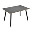 Artarredi Leonardo - Escritorio - rectangular - antracita - negro mate base