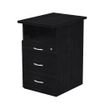 Artarredi Presto - Pedestal - 3 cajones - melamina - negro ceniza