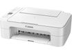Canon PIXMA TS3351 - Impresora multifunción - color - chorro de tinta - 216 x 297 mm (original) - A4/Legal (material) - hasta 7.7 ipm (impresión) - 60 hojas - USB 2.0, Wi-Fi(n) - blanco