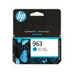 HP 963 - 10.74 ml - cián - original - cartucho de tinta - para Officejet Pro 9010, 9012, 9014, 9015, 9016, 9019, 9020, 9022, 9025