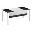 Paperflow - Panel frontal para mesa - negro