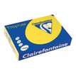 Clairefontaine Trophée - Amarillo intensivo - A4 (210 x 297 mm) - 160 g/m² - 250 hoja(s) papel tintado