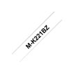 4977766624831-Brother MK221BZ - Ruban d'étiquettes auto-adhésives - 1 rouleau (9 mm x 8 m) - fond blanc éc-P_2221_1-0