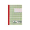 Exacompta - Libreta triplicada - 50 hojas - 148 x 105 mm - triplicado - sin copia de carbón (paquete de 10)