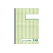 Exacompta - Libro de duplicados - 50 páginas - A5 - duplicado - sin copia de carbón (paquete de 10)