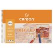 8422714080611-Canson Basik - Bloc de papier à dessin - A4 Plus - spirale - 20 feuilles - blanc naturel - qua-P_4227_1-0