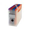 8435258381151-Fraga Import - Boîte d'archivage de dossiers suspendus - 10 positions - largeur de dos : 110 mm - pour A4 (210 x 297 mm), Folio (203 x 330 mm) - capacité : 100 feuilles - à on-P_5253_1-0