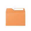 Pollen - Sobre - International C6 (114 x 162 mm) - cartera - abertura lateral - autoadhesivo - imprimible - naranja - paquete de 20