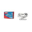 8410782117124-APLI No.3 - Trombones - 40 mm - nickelé - argent - pack de 100-P_6919_1-0