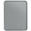 0400000080062-Nobo - Tableau couleur argenté Slimline en acier laqué - 360 x 280 mm-P_8006_1-0