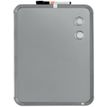 0400000080062-Nobo - Tableau couleur argenté Slimline en acier laqué - 360 x 280 mm-P_8006_2-1