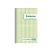 Exacompta - Cuaderno de facturas - 50 hojas - 210 x 135 mm - duplicado - sin copia de carbón (paquete de 10)