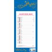 CBG 411 - Month block calendar - 2020 - un mes vista - 12 hojas - 190 x 420 mm - fecha