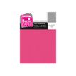 8715119761071-Pickup - Carton de lin - A4 (210 x 297 mm) - 215 g/m² - 10 feuilles - rose fuchsia-Avant-0