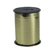 Maildor - Cinta de envolver regalos - 0.7 cm x 250 m - oro metalizado - polipropileno