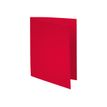 Exacompta Nature Future Bahia 220 - Carpeta con corte cuadrado - para A4 - capacidad: 200 hojas - rojo (paquete de 100)