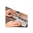 0043859739141-Fellowes Hana - Repose-pieds réglable en hauteur - facilement ajustable - blanc-Gros plan-6
