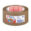 Tesapack Extra Strong - Cinta de embalaje - 50 mm x 66 m - PVC - marrón (paquete de 6)