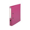Exacompta - Archivaor de anillas - ancho de la espina: 50 mm - para A4 - capacidad: 400 hojas - fucsia