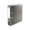 Exacompta - Archivaor de anillas - ancho de la espina: 80 mm - para A4 - capacidad: 600 hojas - gris mármol