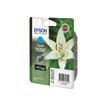 Epson T0592 - 13 ml - cián - original - blíster - cartucho de tinta - para Stylus Photo R2400
