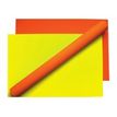 Apli Agipa - Papel - Rollo (70 cm x 10 m) - naranja fluorescente - 90 g/m² - papel