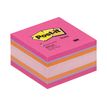 3134375487771-Cube Post-it Couleurs Plaisir Intense - 76 x 76 mm-Angle droit-0