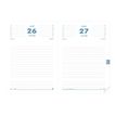 3371010411719-Agenda Club - 1 jour par page - 12 x 17 cm - 12 x 17 cm - bleu roi - Quo Vadis-Avant-1