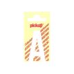 PICKUP LETTERING MONO Nobel - Etiqueta autoadhesiva - preimpreso: A - blanco mate