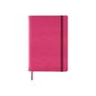 Oberthur Carmen - Cuaderno - A6 - 100 hojas / 200 páginas - papel marfil - liso - tapa rosa