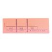 Exacompta - Cuaderno de tickets - 100 hojas - 48 x 150 mm - numerado
