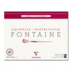 Clairefontaine Fontaine - Alfombrilla de dibujo - 300 x 400 mm - 25 hojas - blanco