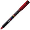 POSCA PC-1MR - Rotulador - rojo - tinta pigmentada al agua - 0.7 mm - ultrafino