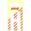 PICKUP LETTERING MONO Nobel - Etiqueta autoadhesiva - preimpreso: H - blanco mate
