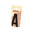 PICKUP LETTERING MONO Nobel - Etiqueta autoadhesiva - preimpreso: 3 - rojo satinado