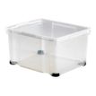 3253920195142-Exacompta Unibox Plus - Boîte d'archive - 30 litres - clair-Angle gauche-1