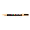 POSCA PC3ML - Marcador - permanente - glitter orange - tinta pigmentada al agua - 0.9-1.3 mm - fino
