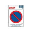 Pickup - Signo - no parking - 100 x 100 mm - autoadhesivo - vinilo