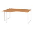 Gautier office Sunday - Mesa - rectangular curvado (izquierda) - nogal