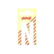 PICKUP LETTERING MONO Nobel - Etiqueta autoadhesiva - preimpreso: N - blanco mate