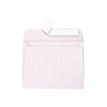 Pollen - Sobre - 90 x 140 mm - cartera - abertura lateral - autoadhesivo - imprimible - rosa - paquete de 20